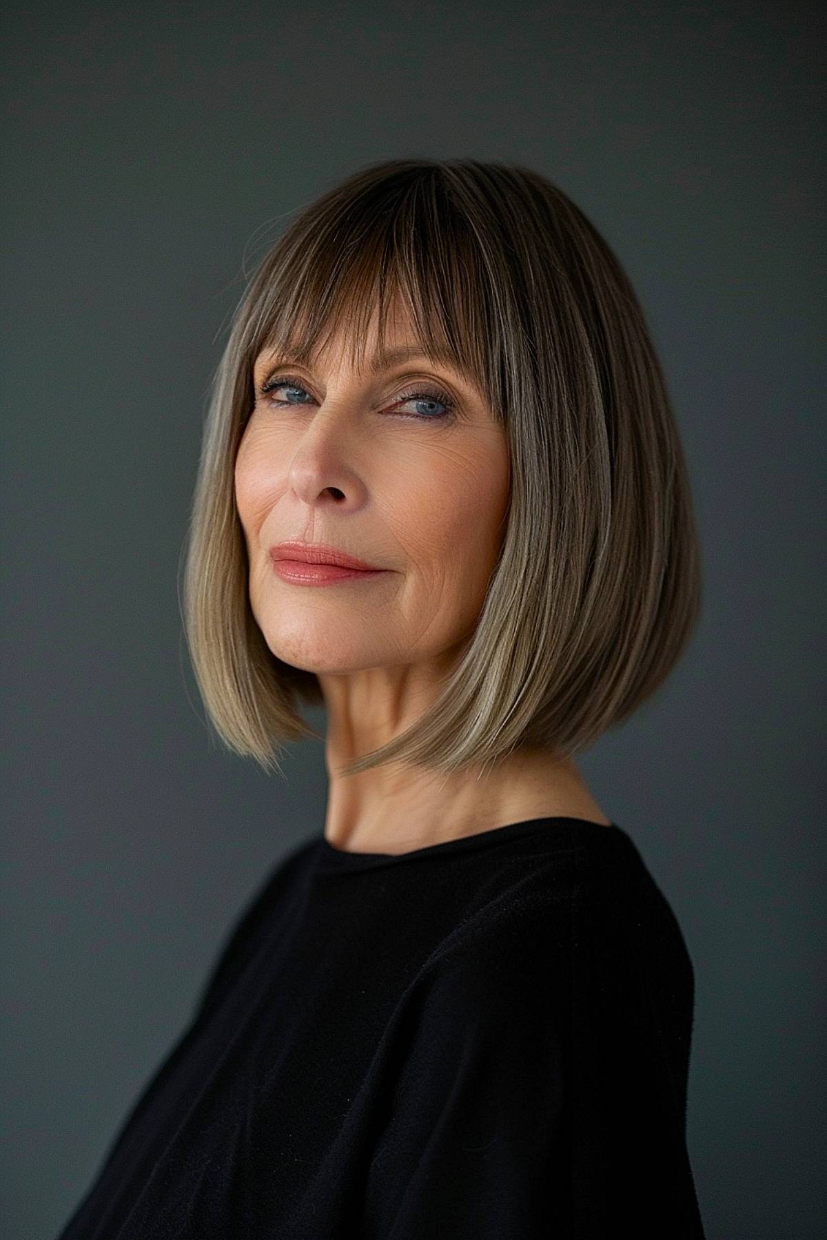 15+ Trendy Short Bob with Bangs Ideas Women Over 50 Are Loving for 2025