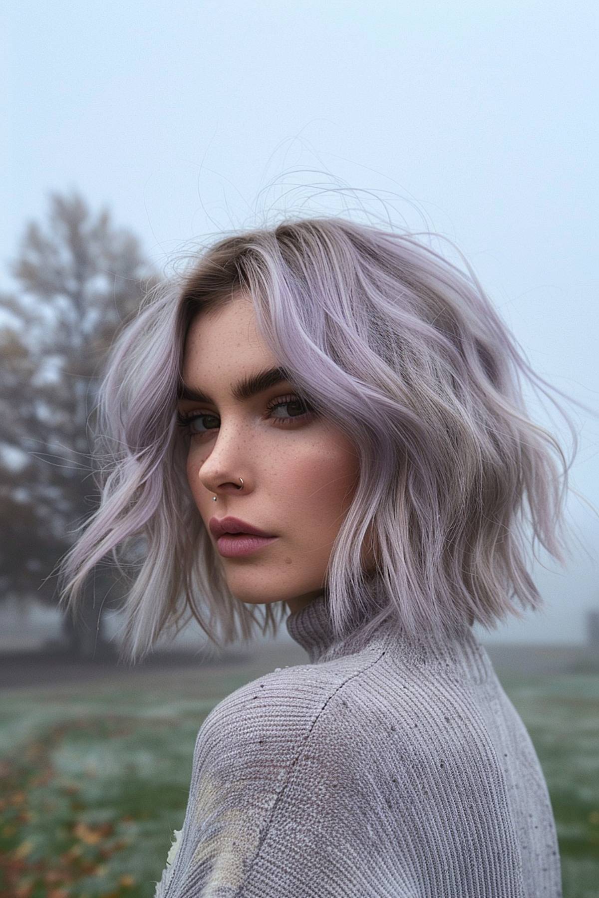 The Ripple Bob Haircut is Taking Over 2025