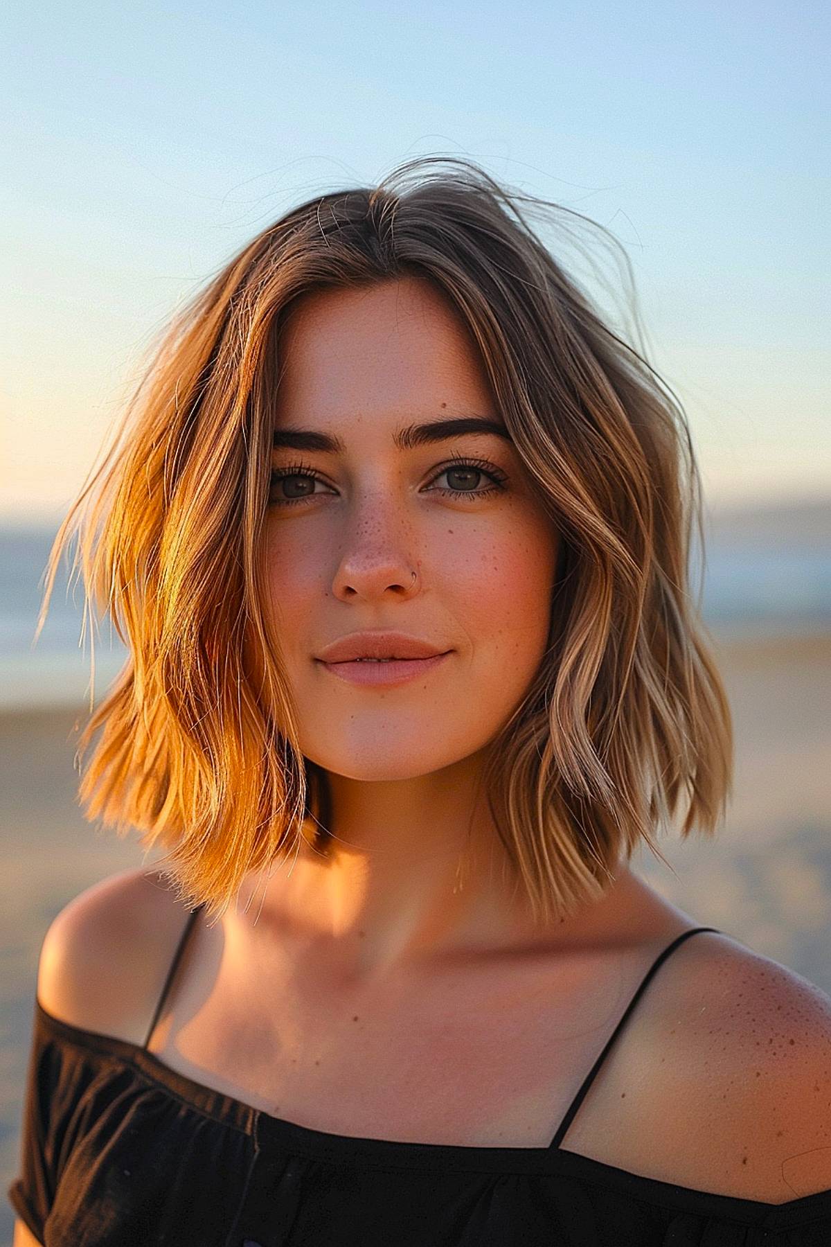 The Ripple Bob Haircut is Taking Over 2025