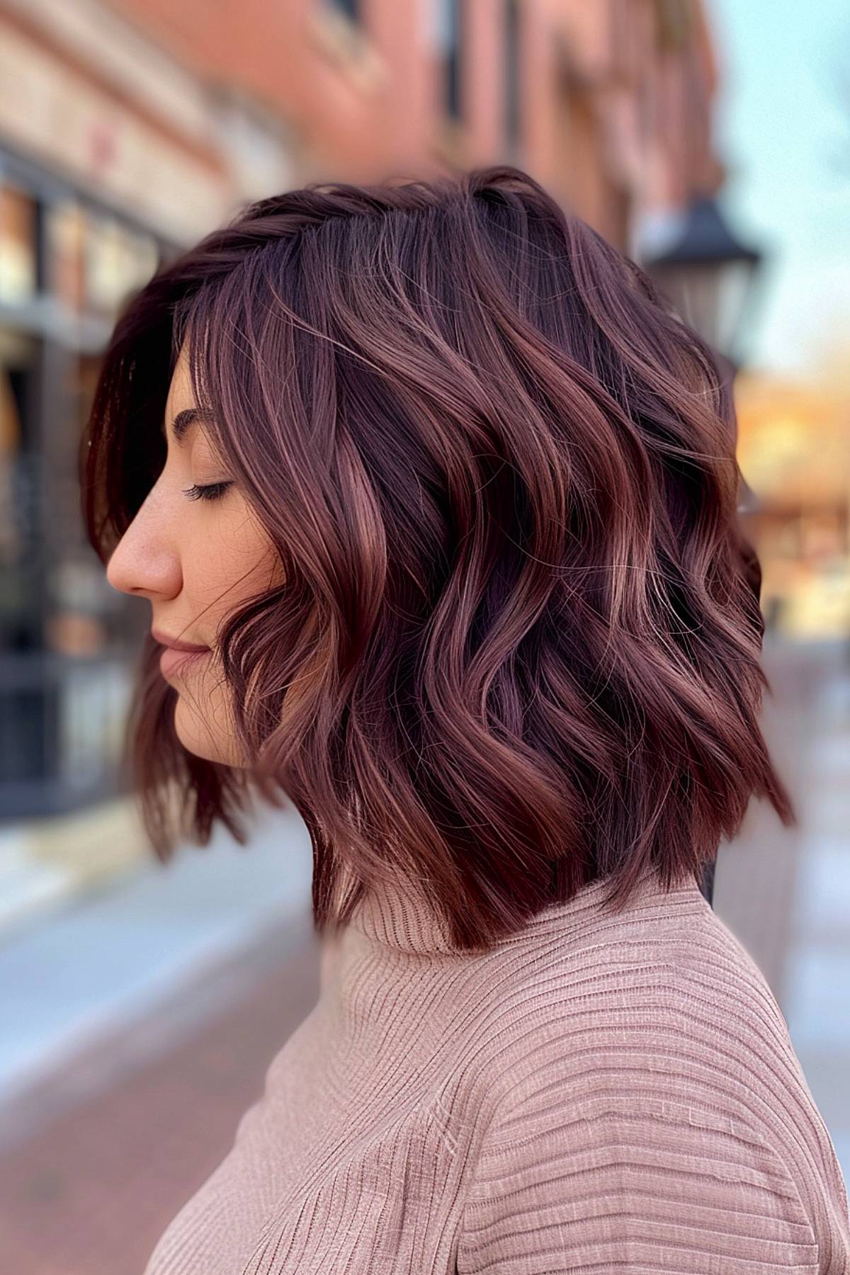 The Ripple Bob Haircut is Taking Over 2025
