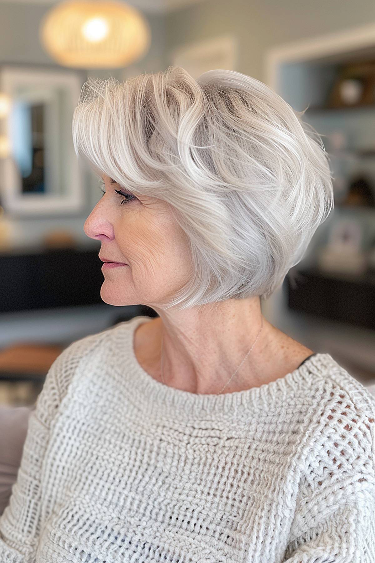 15+ Stylish Bob Hairstyles for Women Over 70 with Fine Hair in 2025