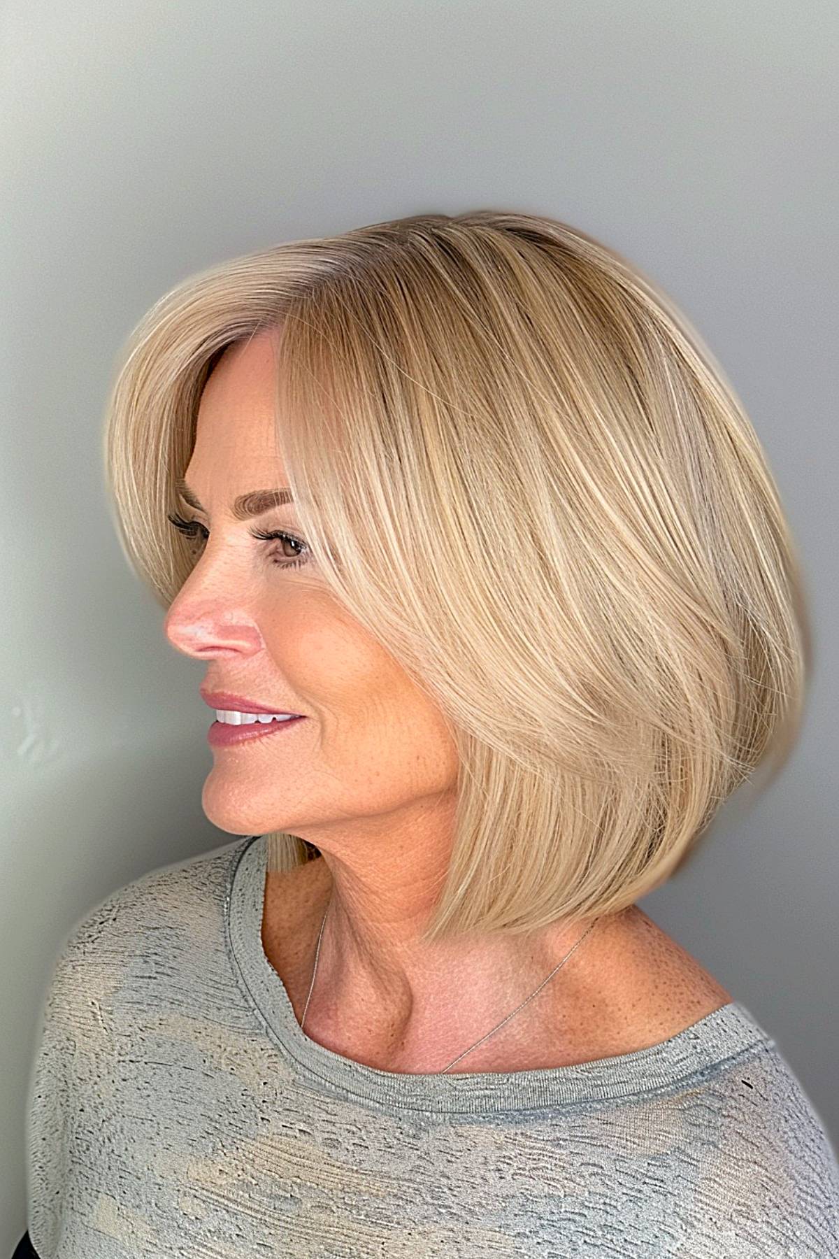 15 Flattering Short Stacked Bob Haircuts Women Over 50 Will Love in 2025