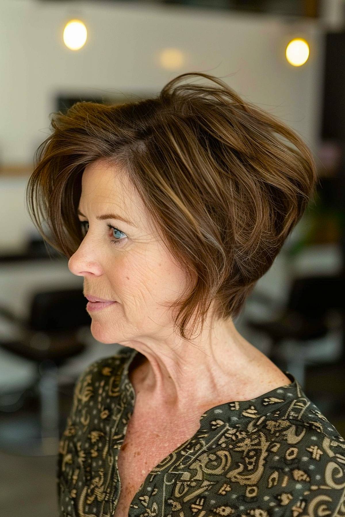 15 Flattering Short Stacked Bob Haircuts Women Over 50 Will Love in 2025