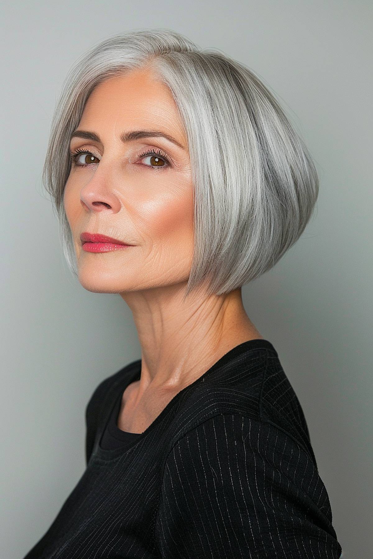 15 Flattering Short Stacked Bob Haircuts Women Over 50 Will Love in 2025
