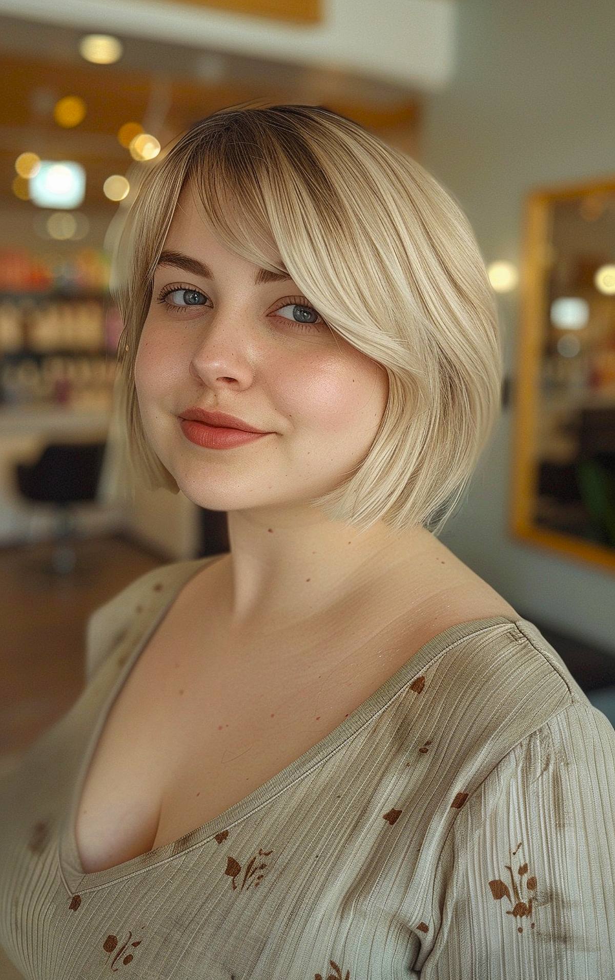 Best Bob Haircuts for Chubby Faces for 2025