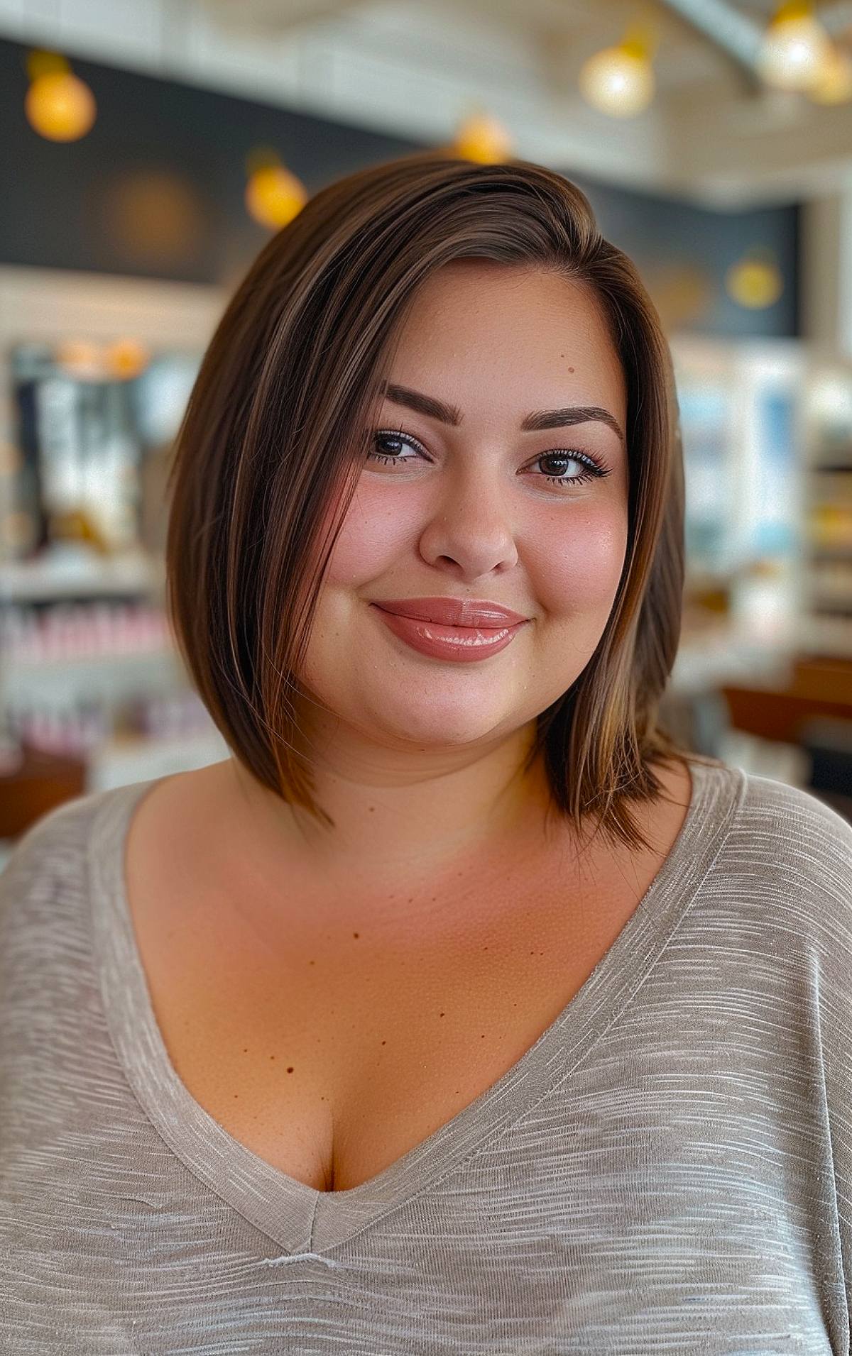 Best Bob Haircuts for Chubby Faces for 2025