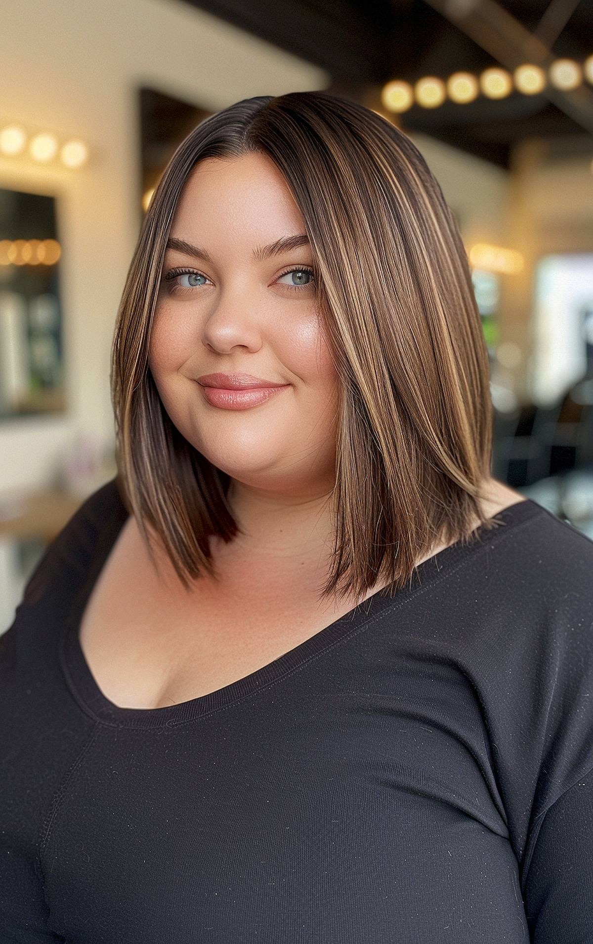 Best Bob Haircuts for Chubby Faces for 2025