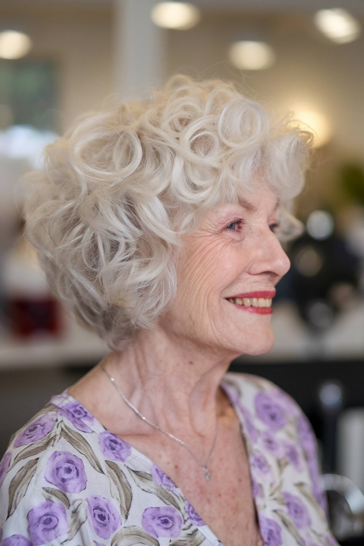 15+ Stylish Angled Bob Haircuts for Women Over 70