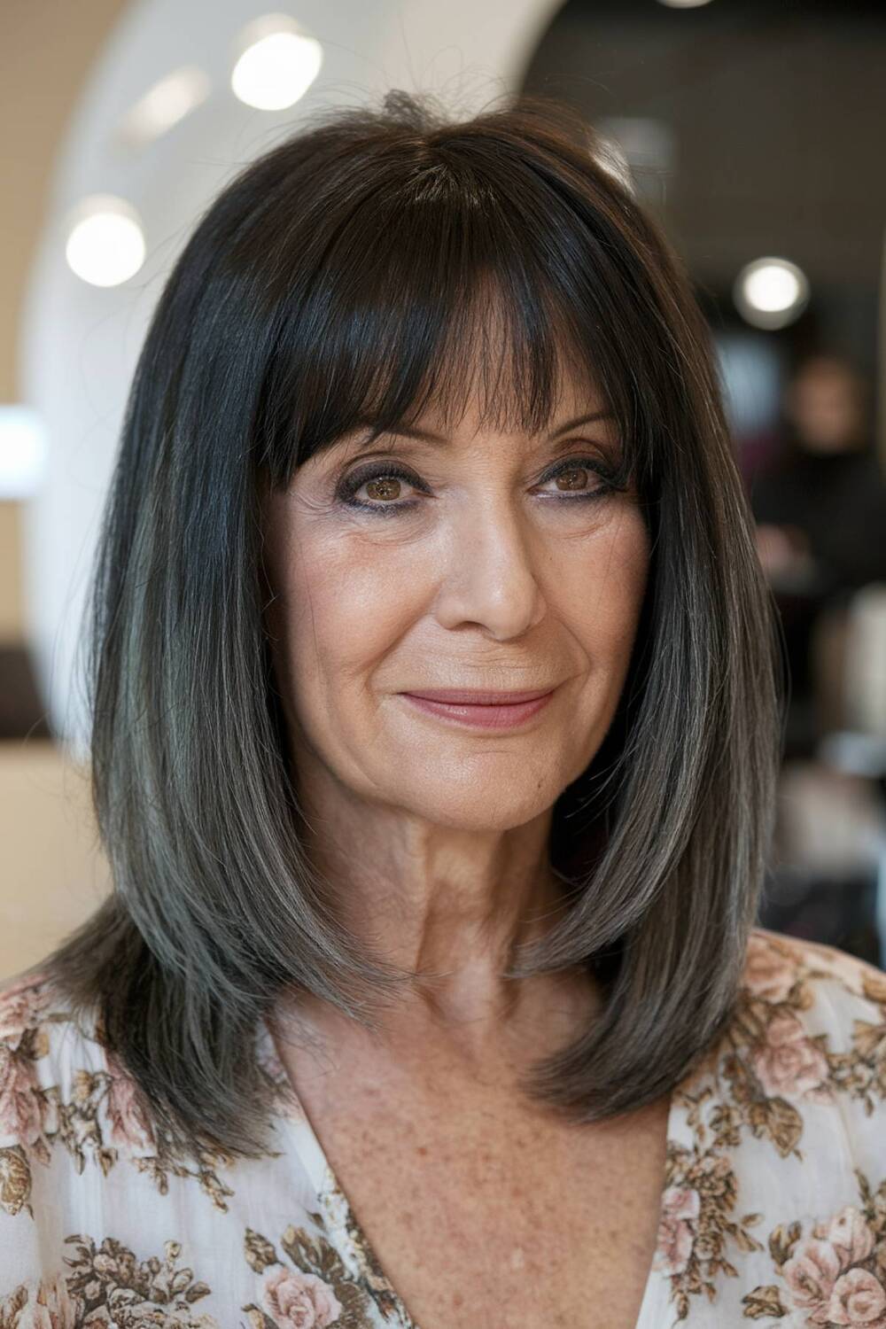 15+ Flattering Long Bob Haircuts for Women Over 70 in 2025