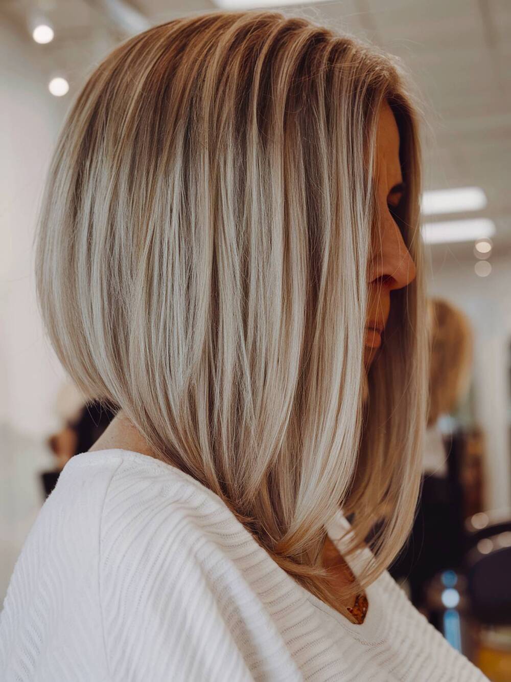 15+ Flattering Long Bob Haircuts for Women Over 70 in 2025