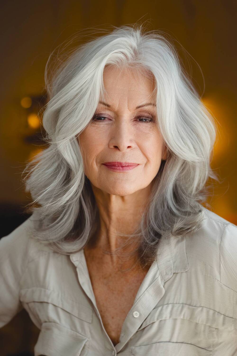 15+ Flattering Long Bob Haircuts for Women Over 70 in 2025