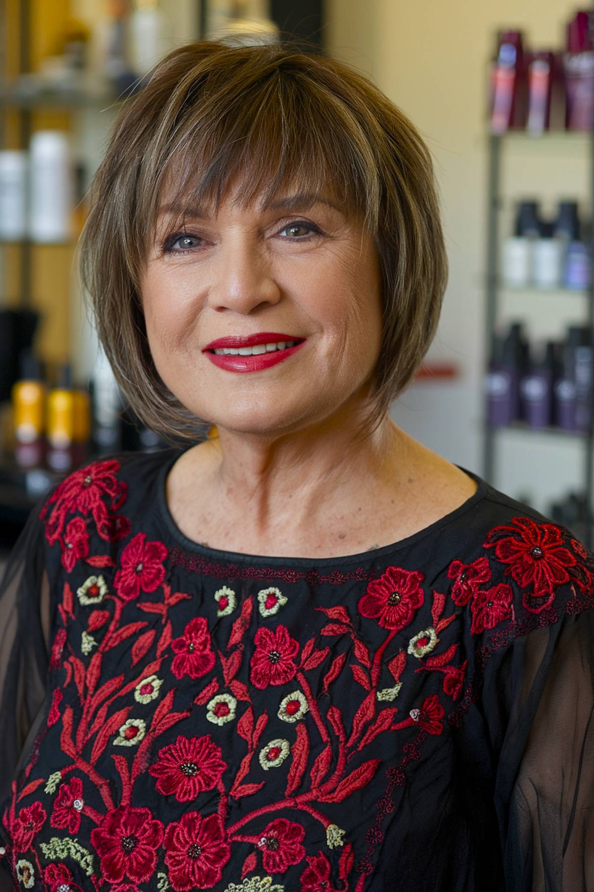 15+ Stylish Short Bob with Bangs Ideas for Older Women in 2025