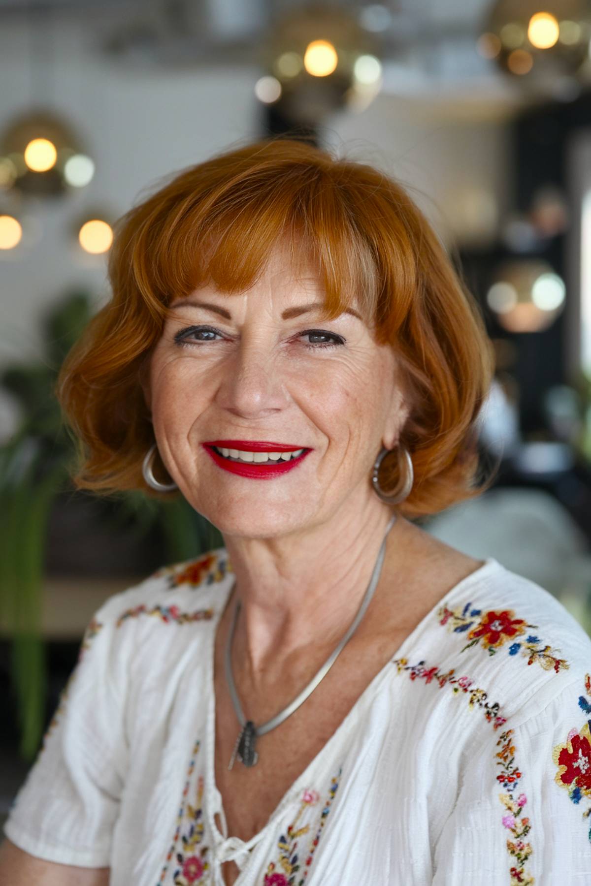 15+ Stylish Short Bob with Bangs Ideas for Older Women in 2025