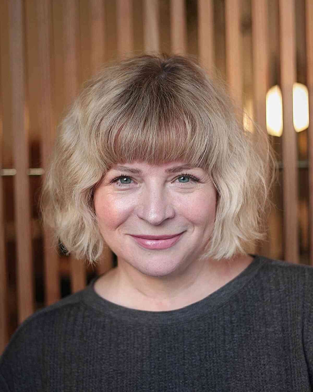 50 of the Most Flattering Bob Haircuts for Round Faces