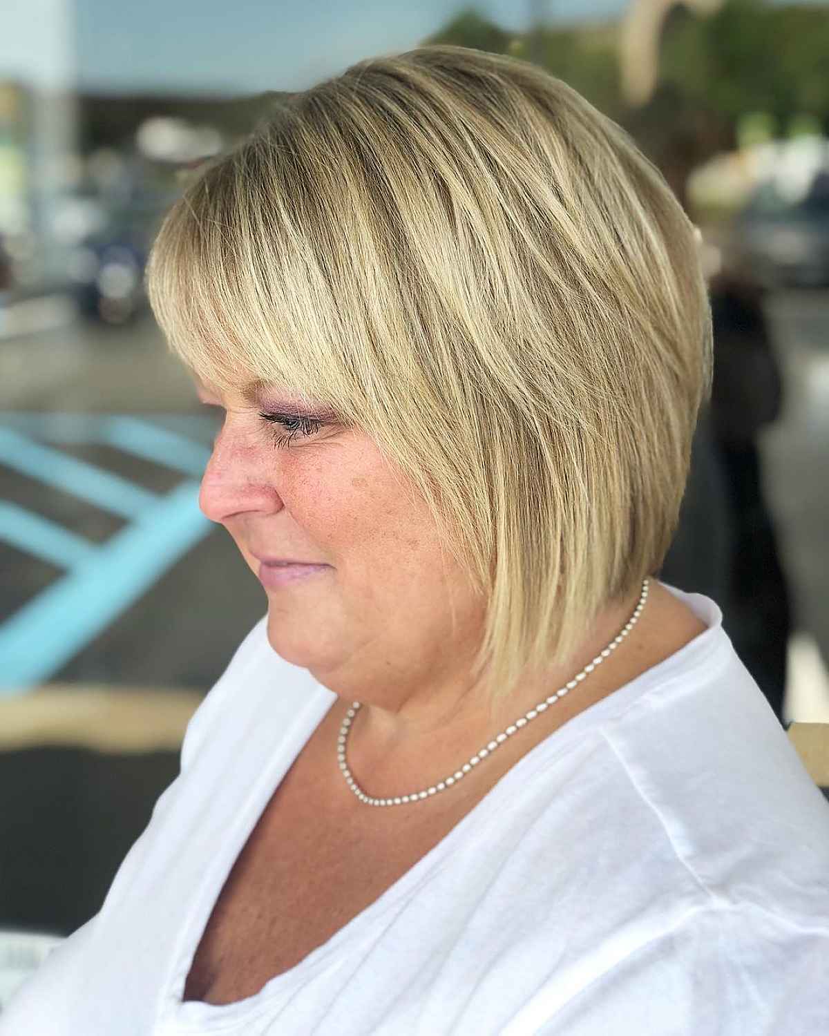 50 of the Most Flattering Bob Haircuts for Round Faces