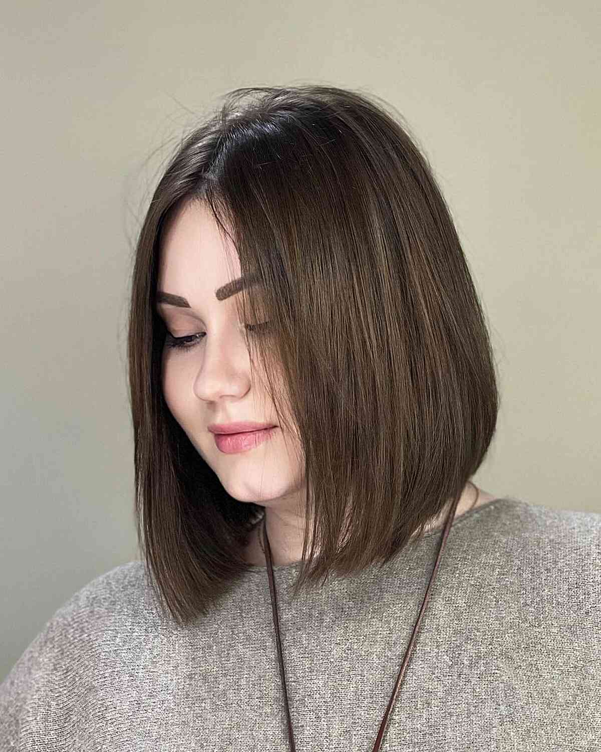 50 of the Most Flattering Bob Haircuts for Round Faces