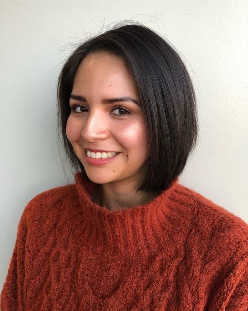 50 of the Most Flattering Bob Haircuts for Round Faces
