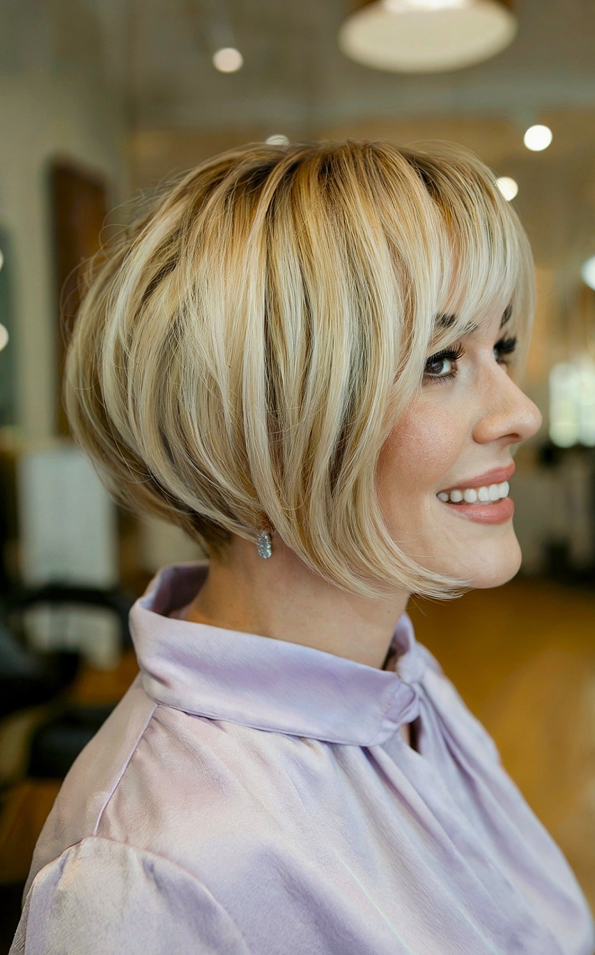 52 Most Eye-Catching Bob Haircuts With Bangs for a Fresh Makeover