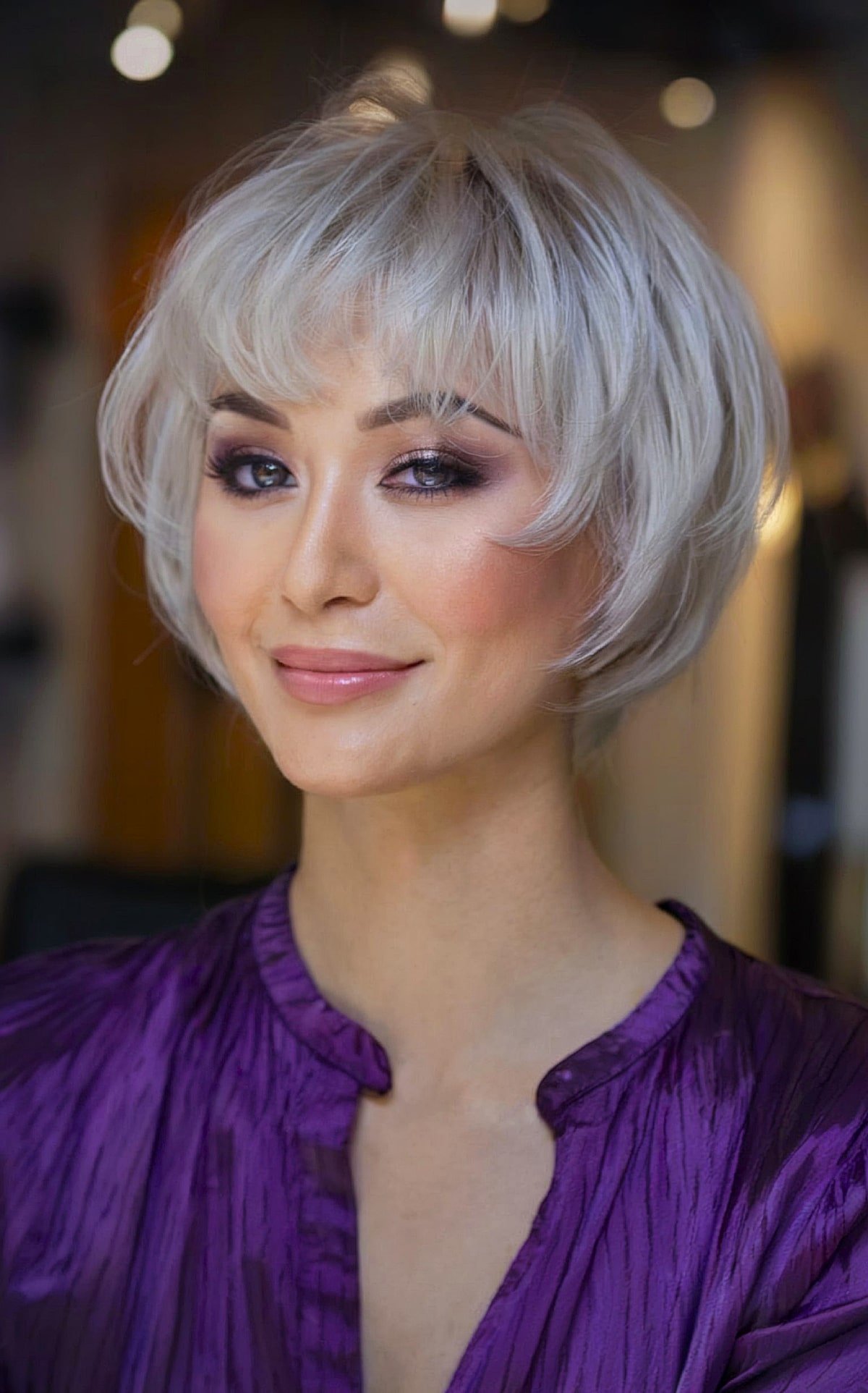 52 Most Eye-Catching Bob Haircuts With Bangs for a Fresh Makeover