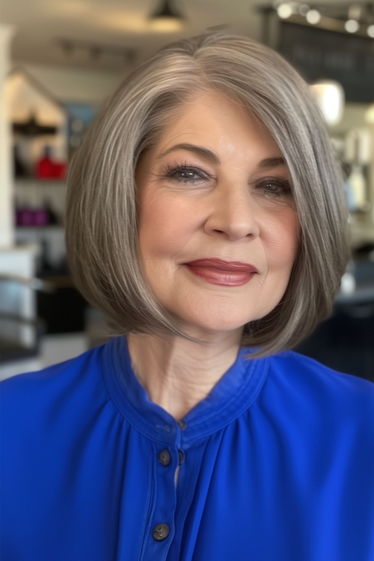 33 Gorgeous Short Bobs for Older Women with Style