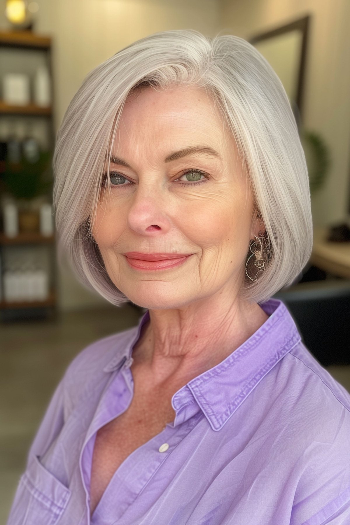 33 Gorgeous Short Bobs for Older Women with Style
