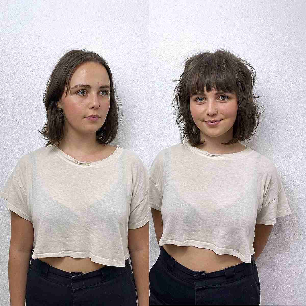 27 Cutest Wavy Bobs with Bangs Women Are Getting Right Now
