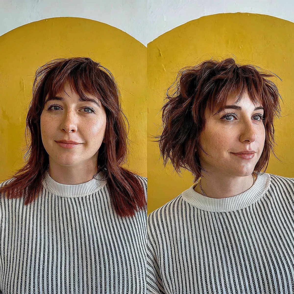 50 Hottest Shaggy Bob Haircuts to Copy This Year