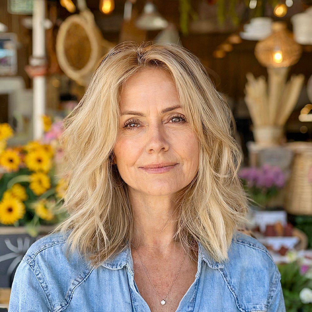 15+ Gorgeous Long Bob Haircuts for Women Over 50 in 2025