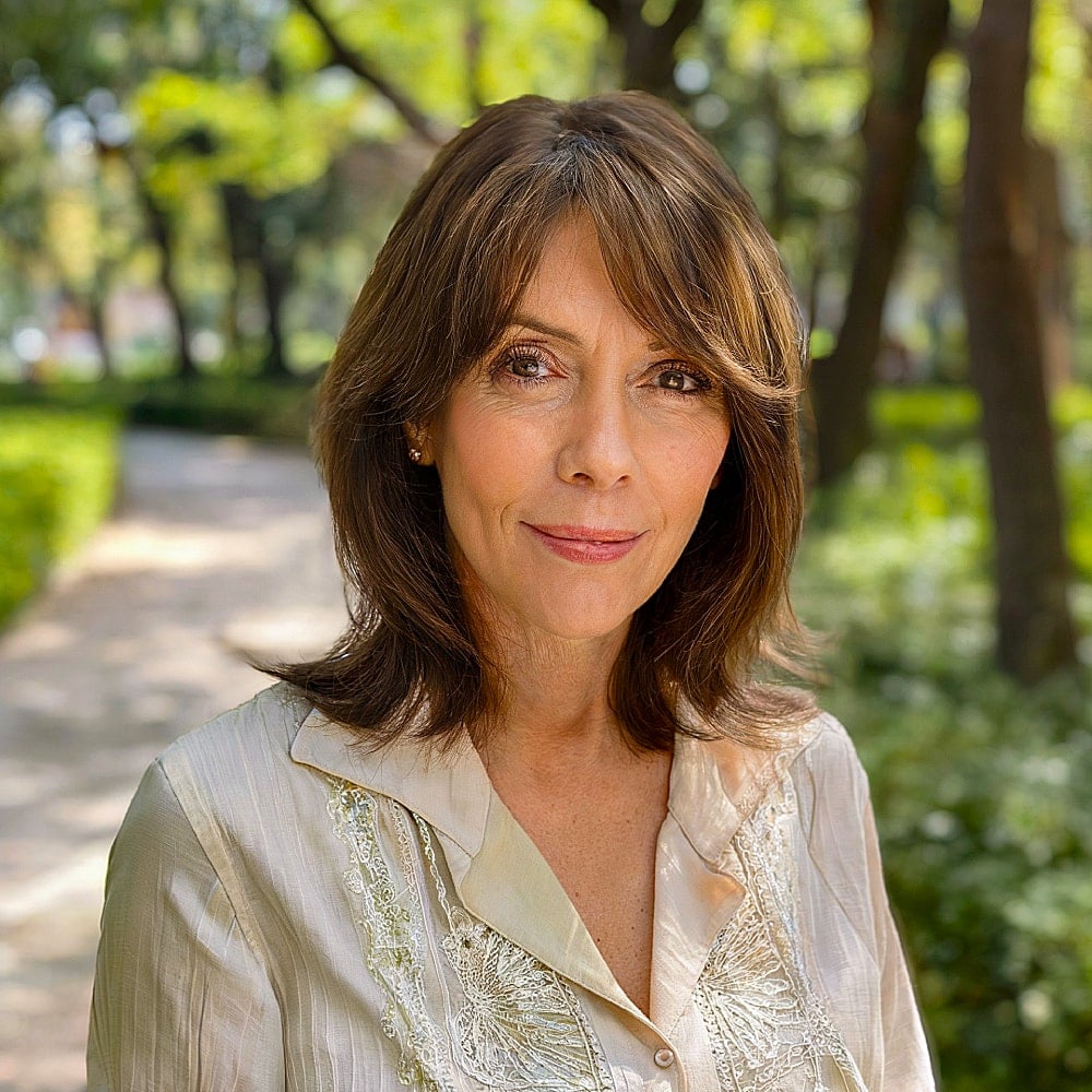 15+ Gorgeous Long Bob Haircuts for Women Over 50 in 2025