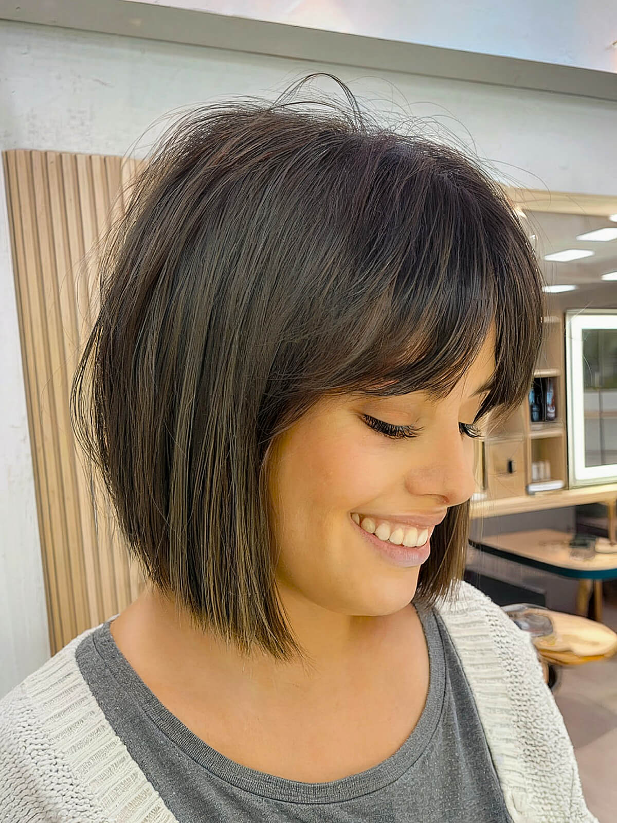 26 Best A-Line Bob with Bangs for a Modish Look