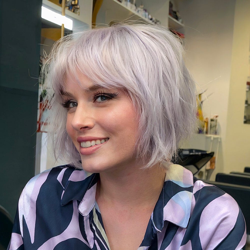 26 Best A-Line Bob with Bangs for a Modish Look