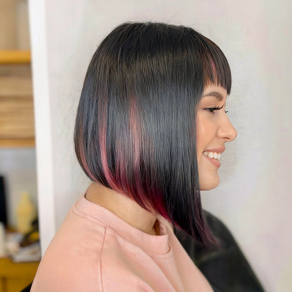 26 Best A-Line Bob with Bangs for a Modish Look