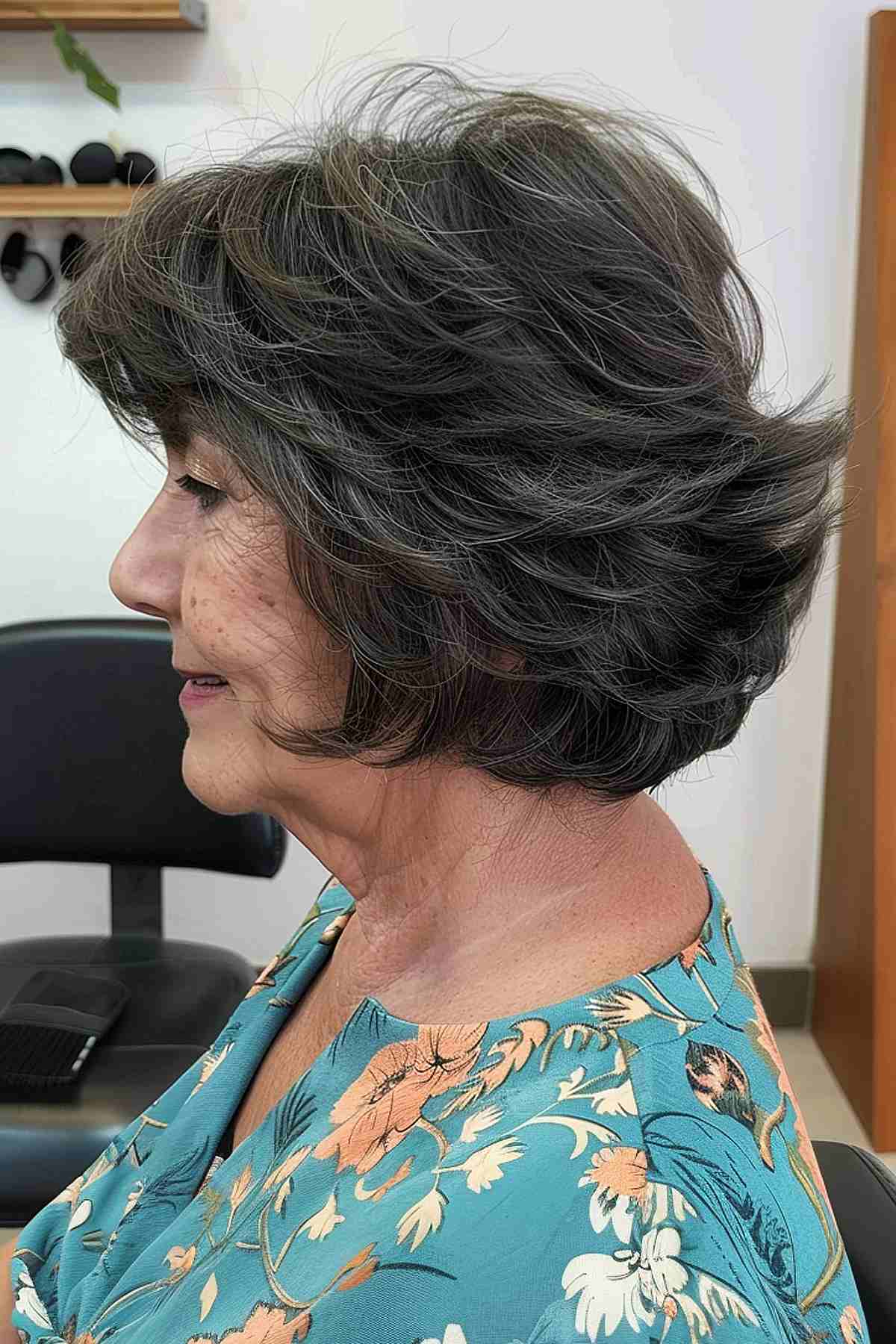 45 Modern Layered Bob Haircuts for Women Over 50 to Take Years Off