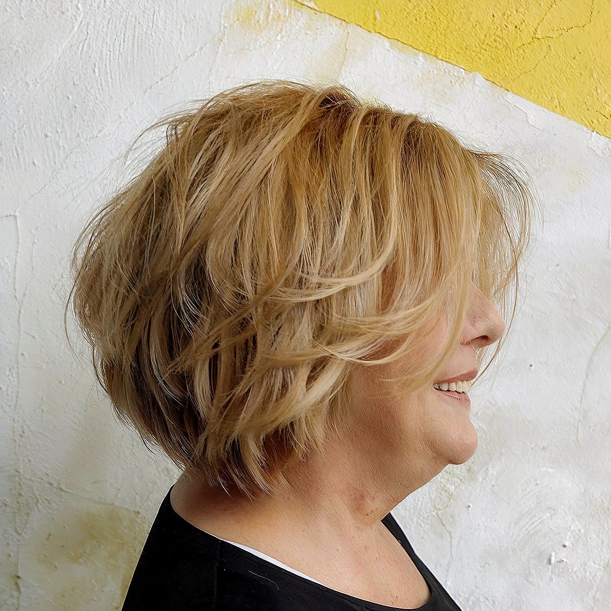 45 Modern Layered Bob Haircuts for Women Over 50 to Take Years Off