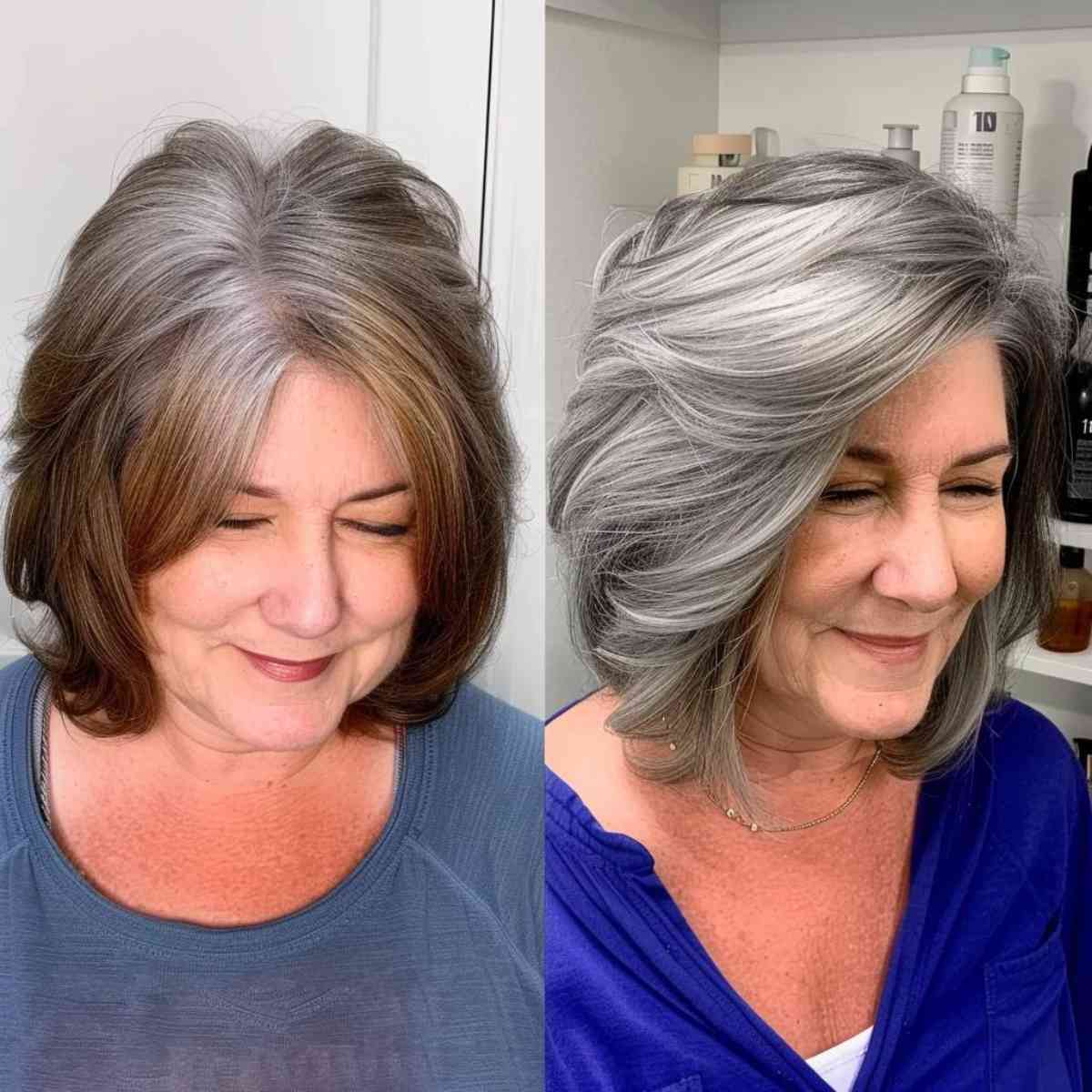 45 Modern Layered Bob Haircuts for Women Over 50 to Take Years Off