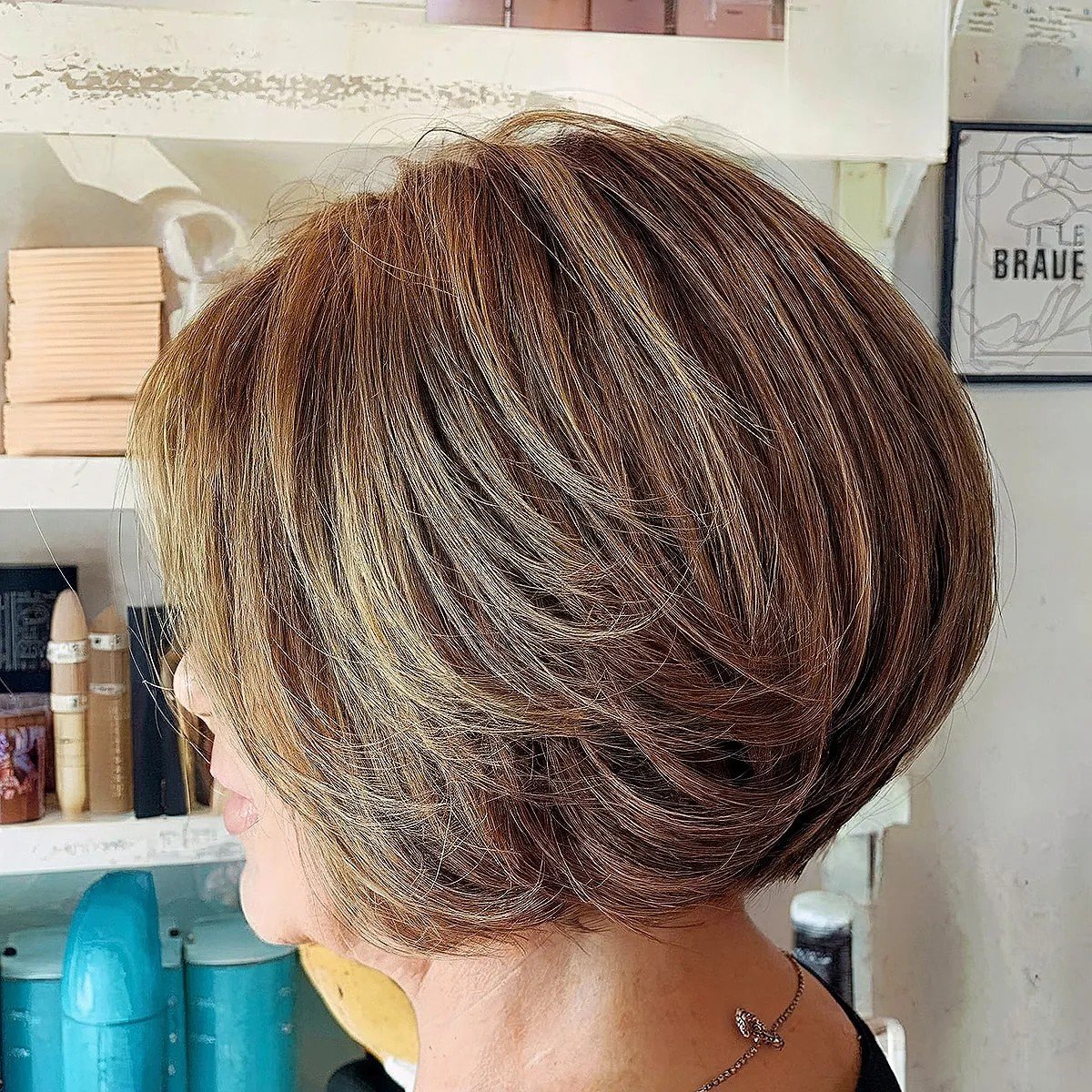 45 Modern Layered Bob Haircuts for Women Over 50 to Take Years Off