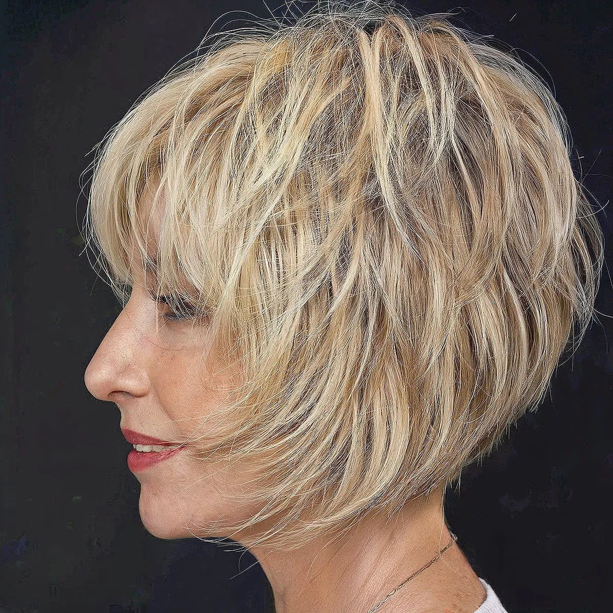45 Modern Layered Bob Haircuts for Women Over 50 to Take Years Off