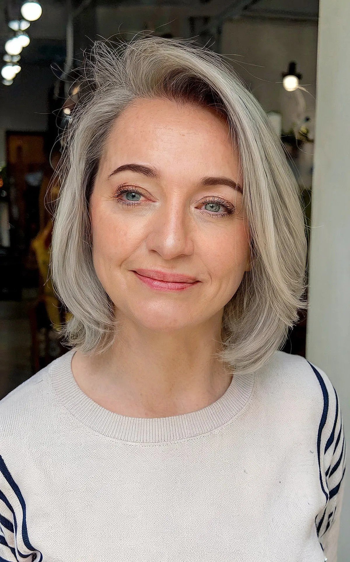 45 Modern Layered Bob Haircuts for Women Over 50 to Take Years Off