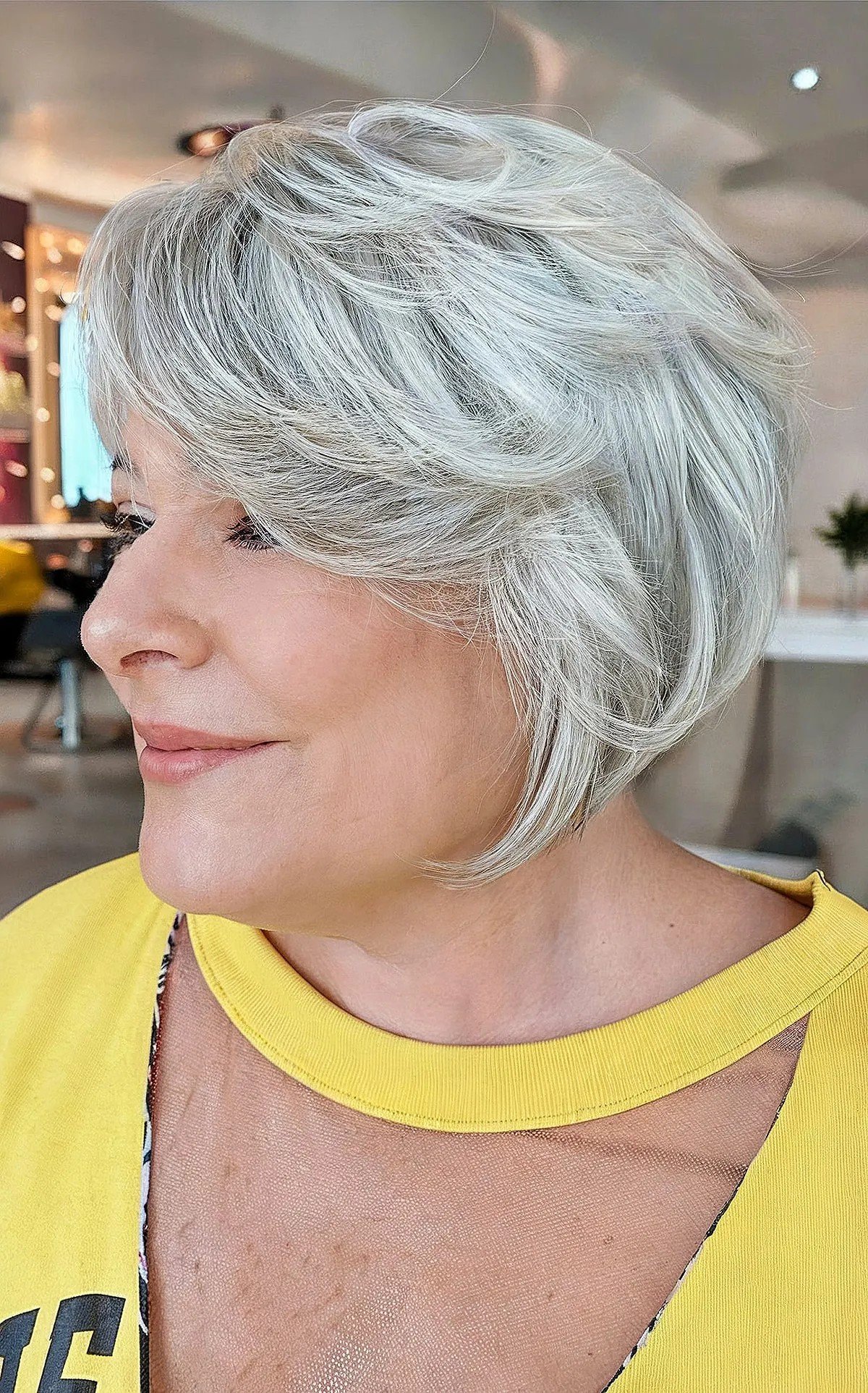 45 Modern Layered Bob Haircuts for Women Over 50 to Take Years Off