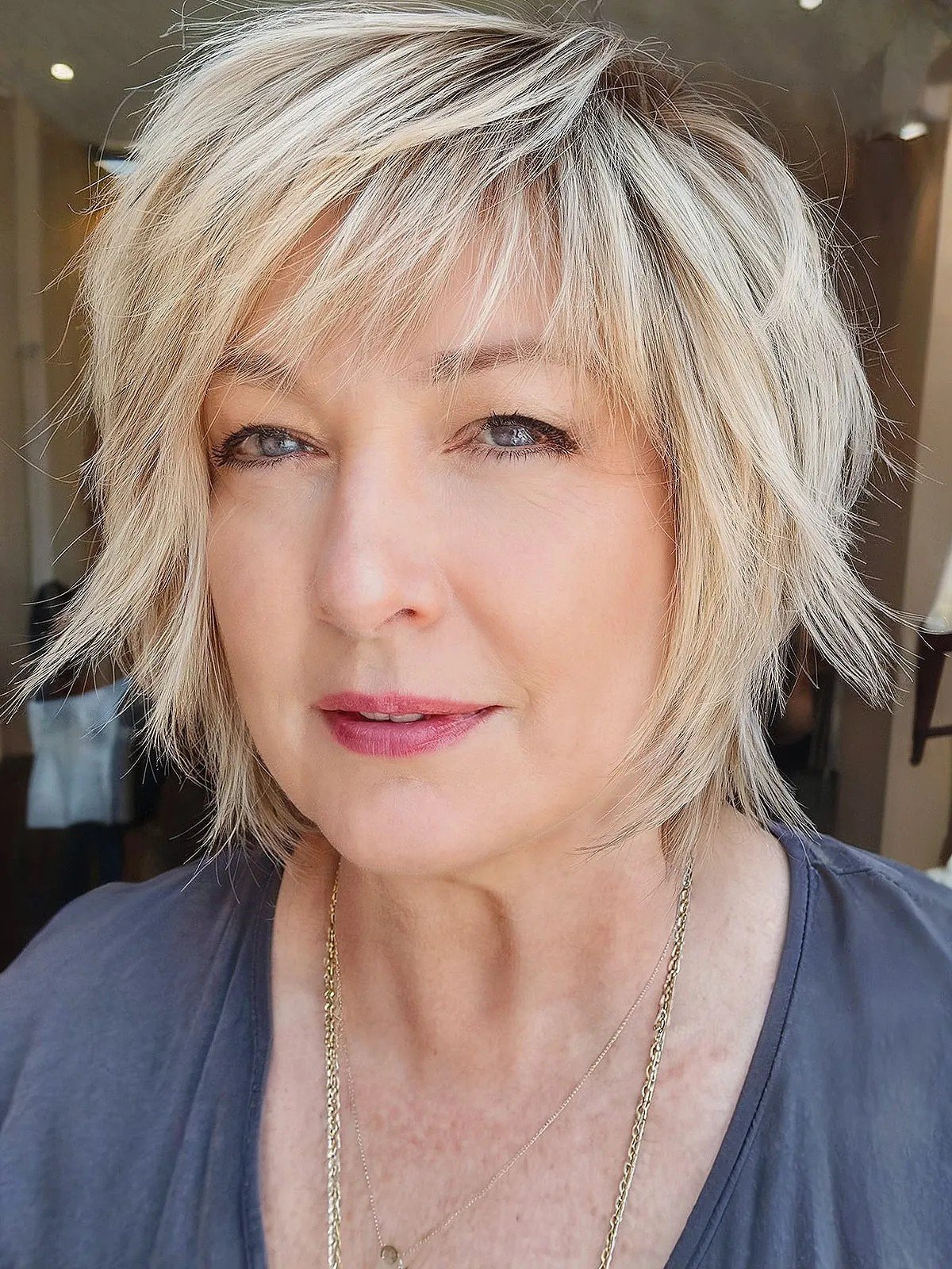 45 Modern Layered Bob Haircuts for Women Over 50 to Take Years Off