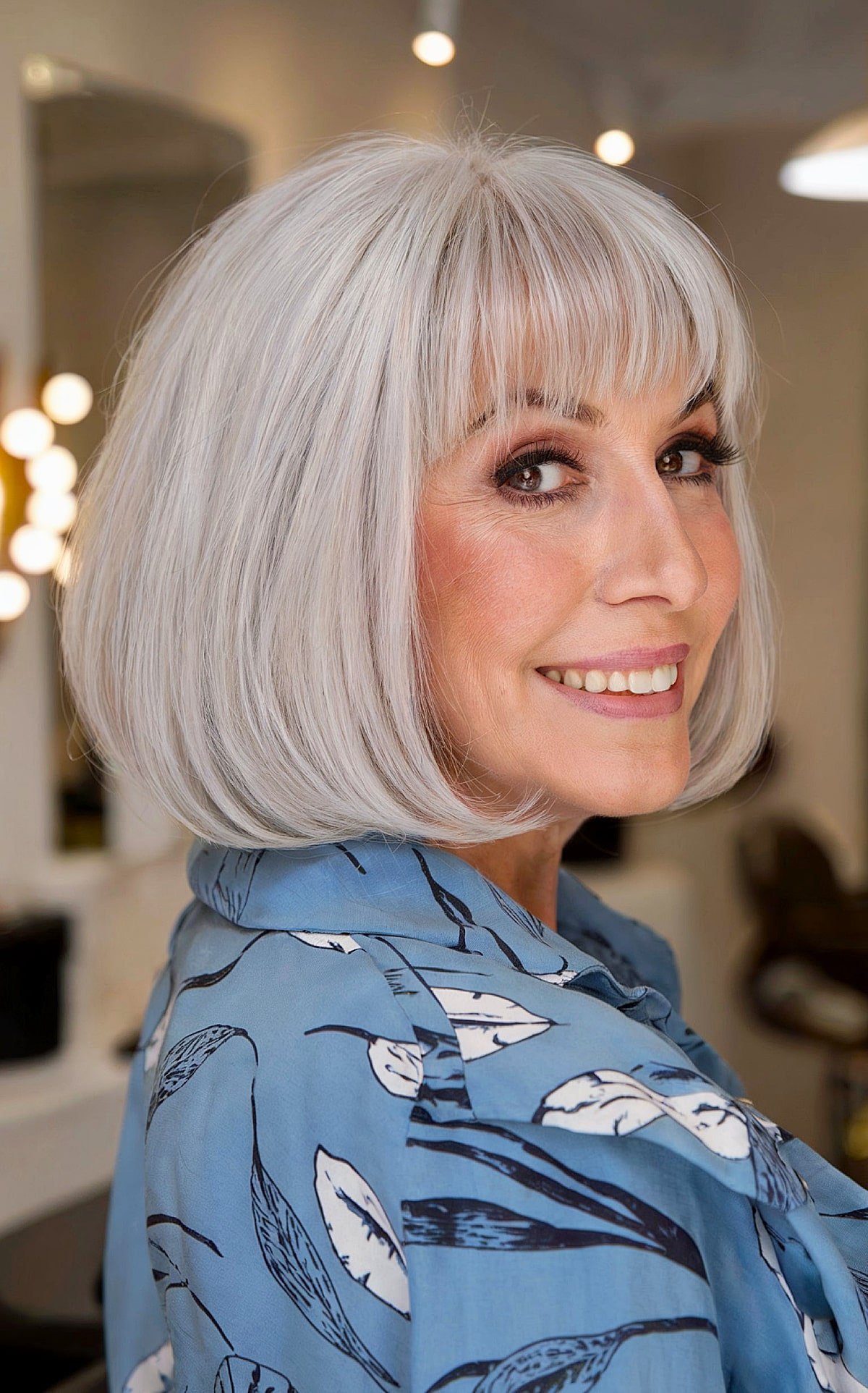 50 Beautiful Bob Haircuts for Women Over 50
