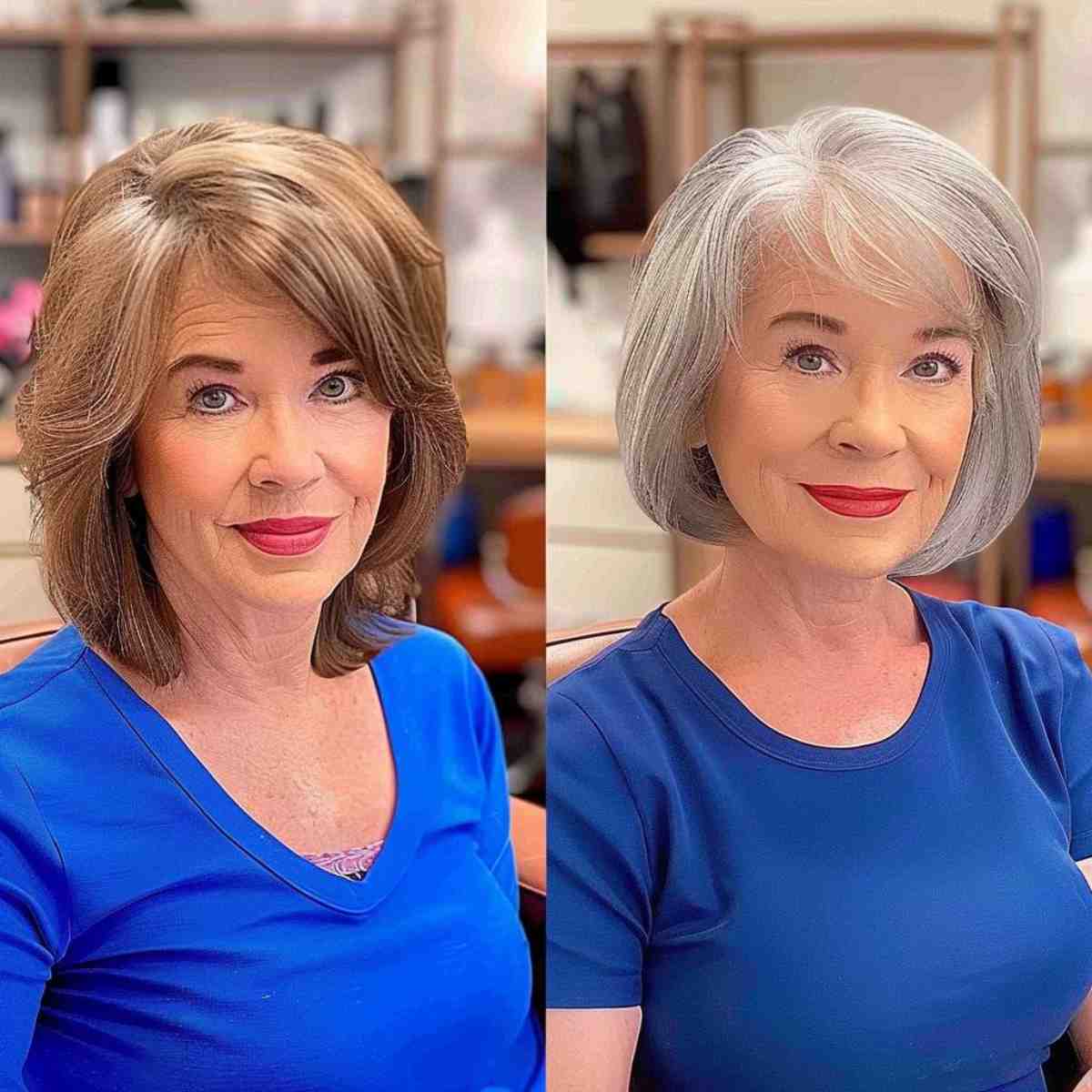 50 Beautiful Bob Haircuts for Women Over 50