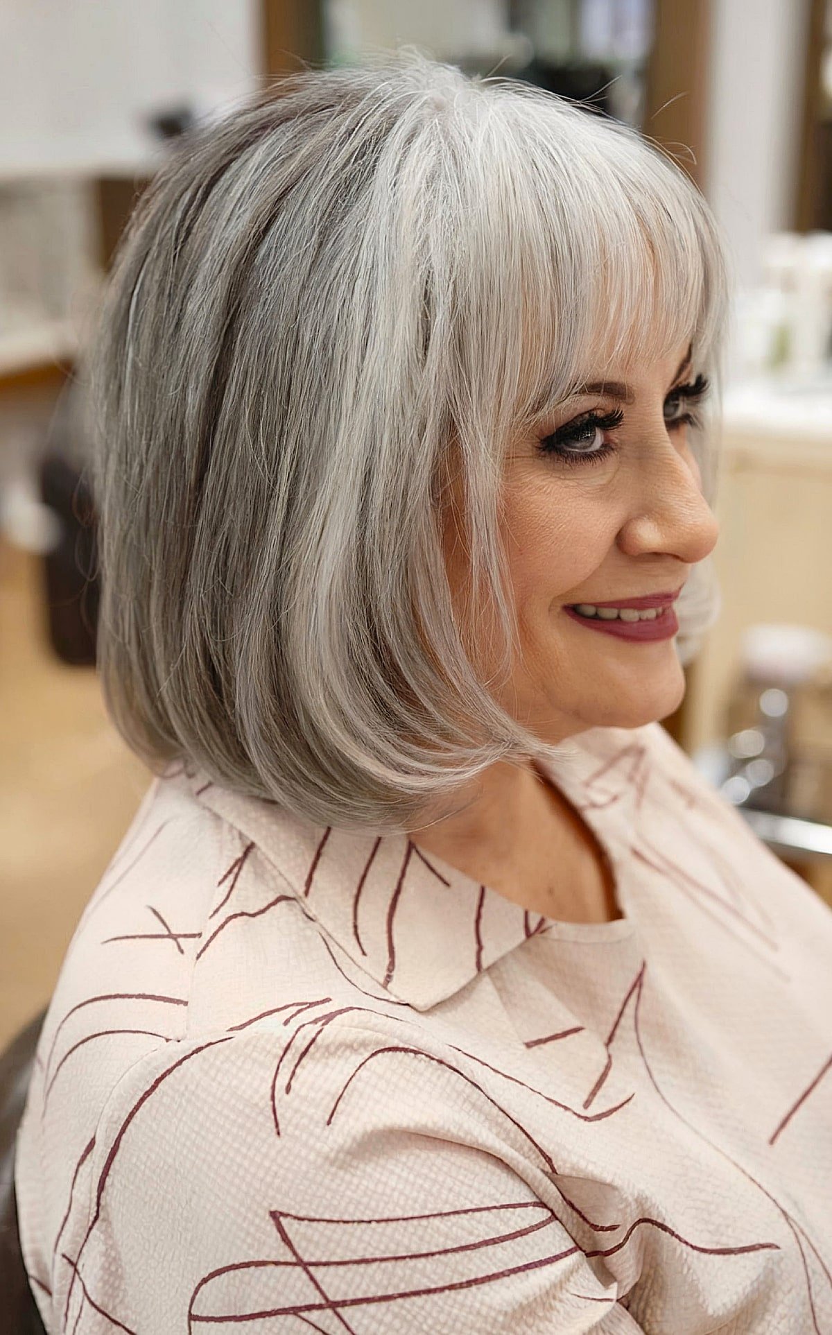 50 Beautiful Bob Haircuts for Women Over 50