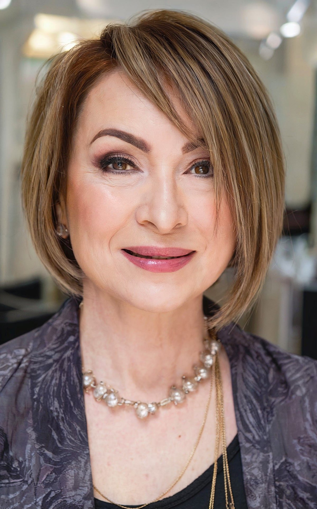 50 Beautiful Bob Haircuts for Women Over 50