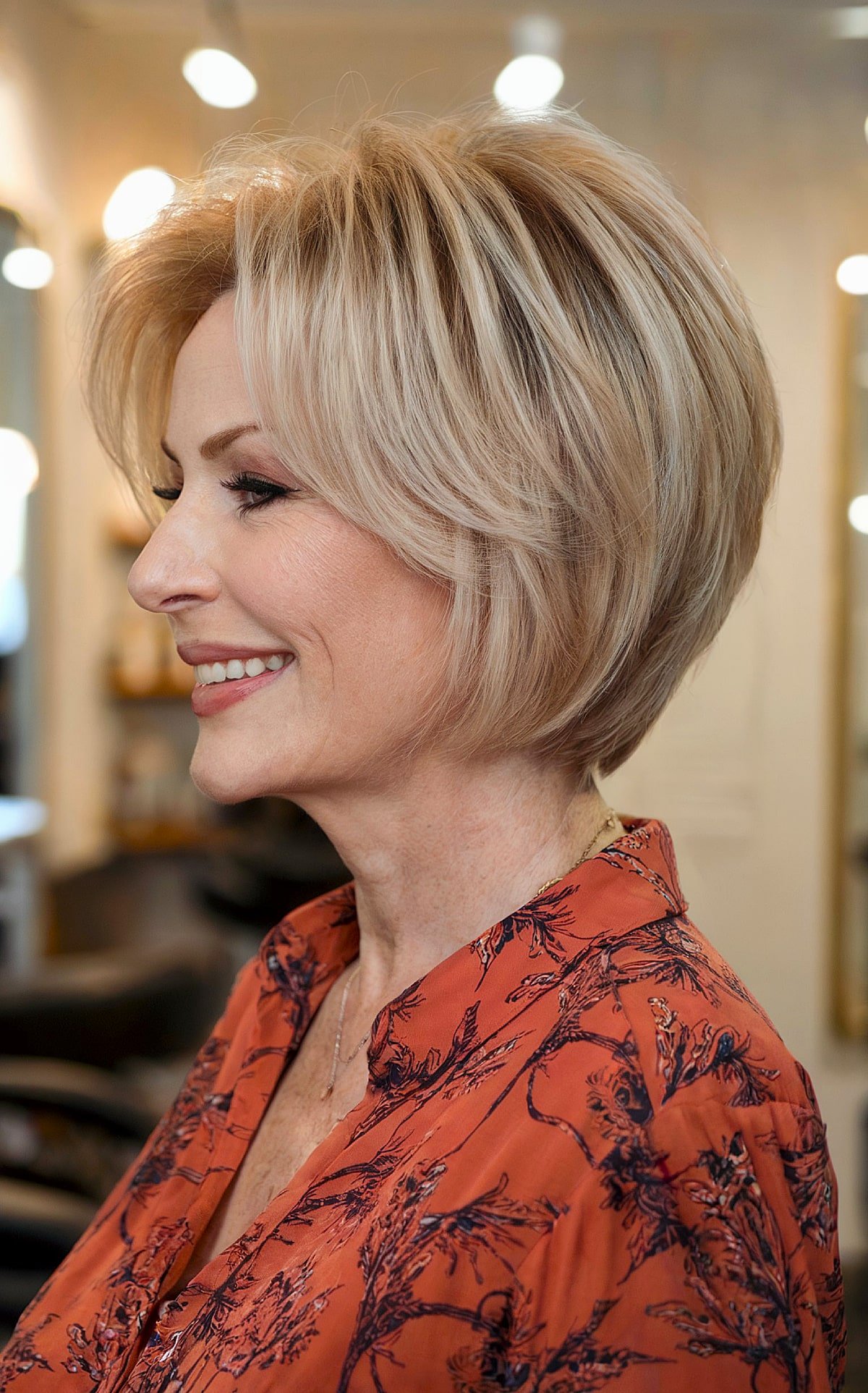 50 Beautiful Bob Haircuts for Women Over 50