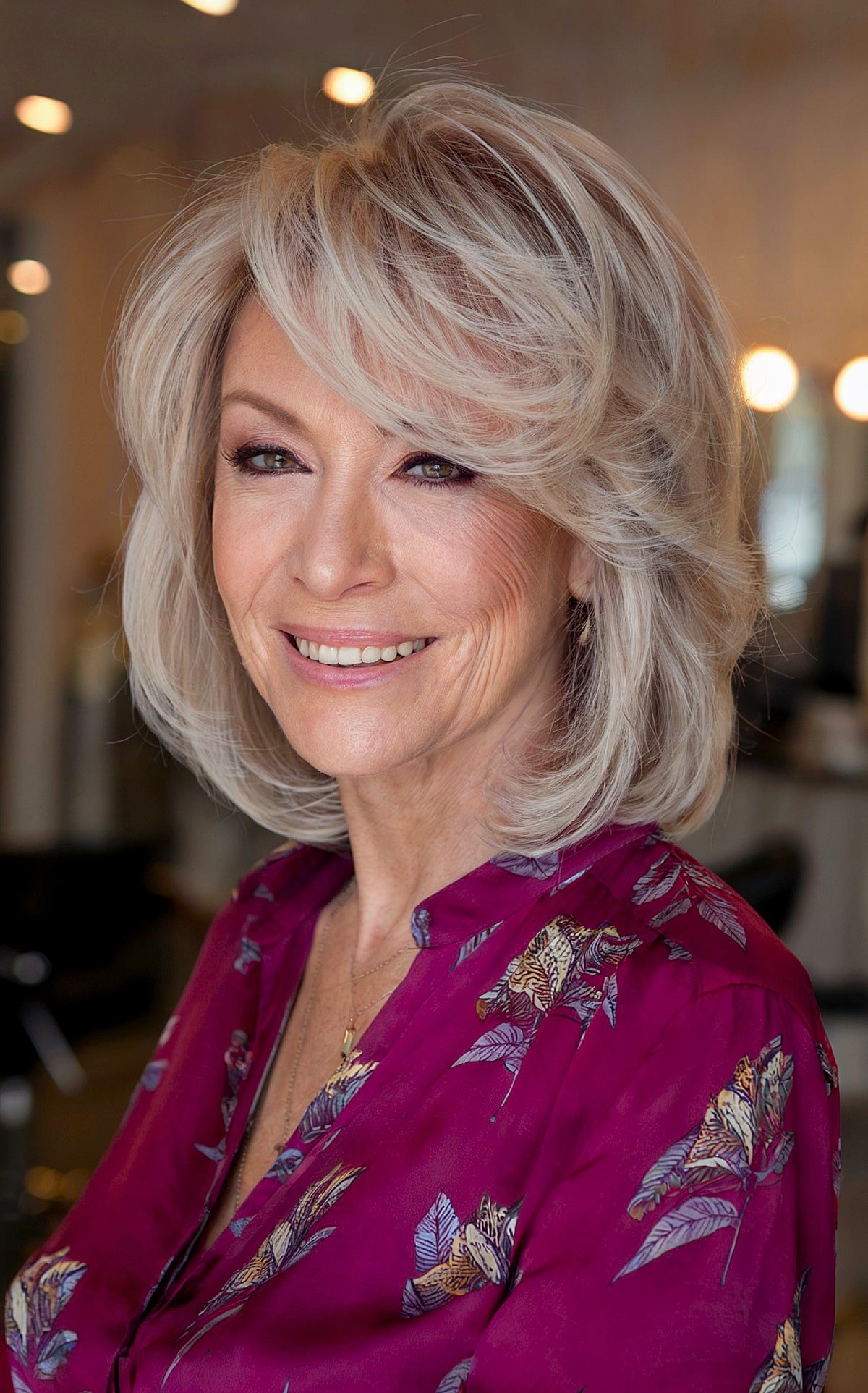 50 Beautiful Bob Haircuts for Women Over 50