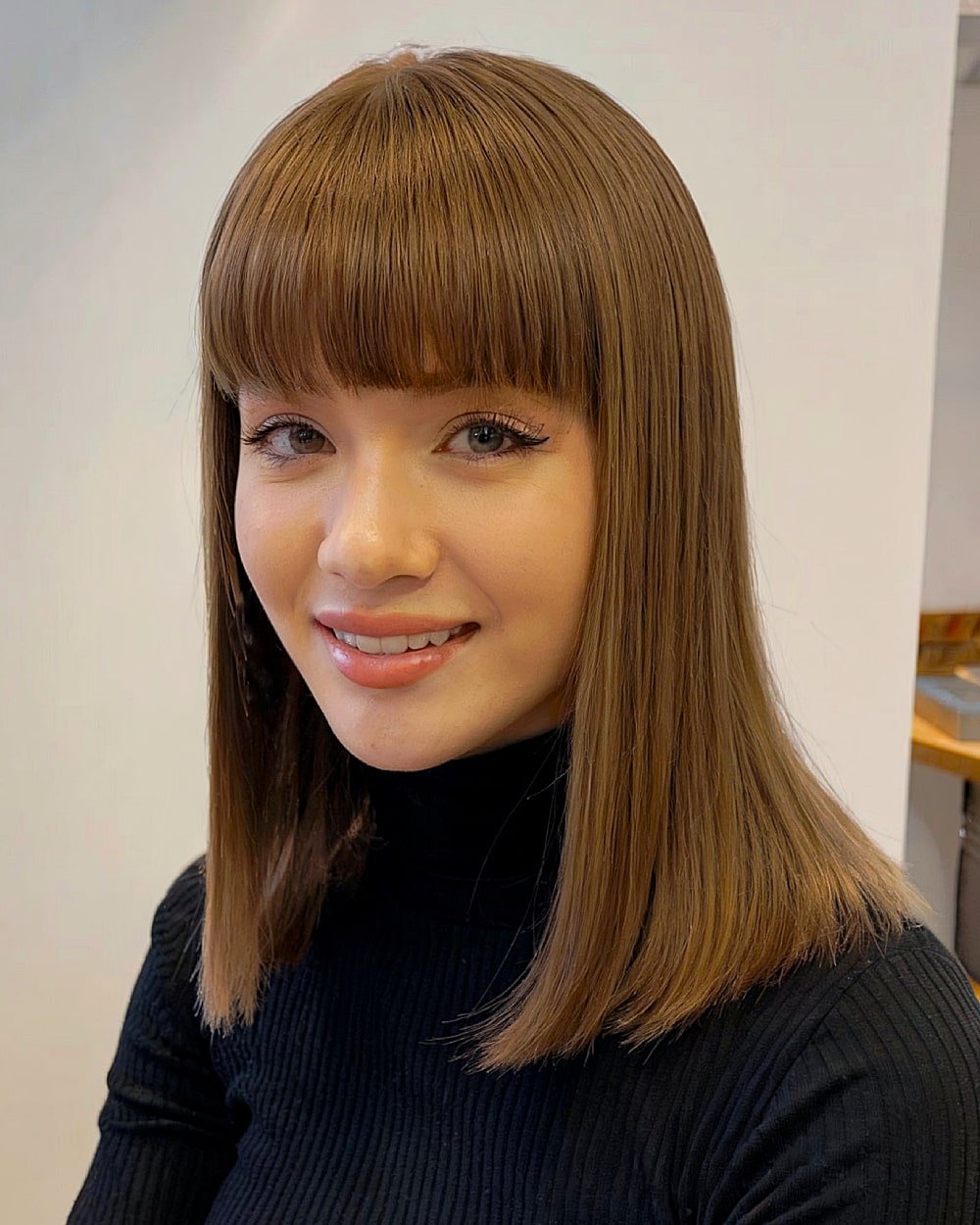 49 Trendy Blunt Bob with Bangs to Inspire Your Next Chop