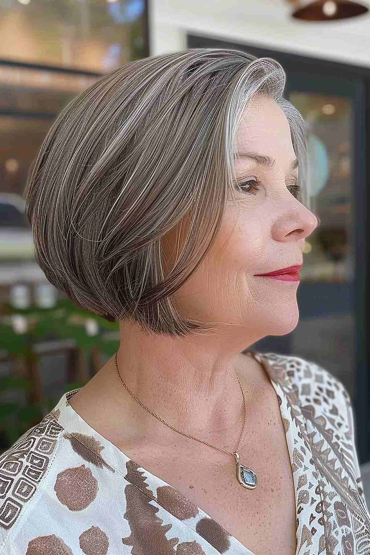 35 Low-Maintenance Bob Haircuts for Women Over 60 with Style