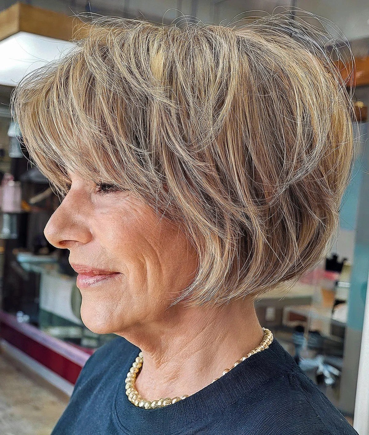 35 Low-Maintenance Bob Haircuts for Women Over 60 with Style
