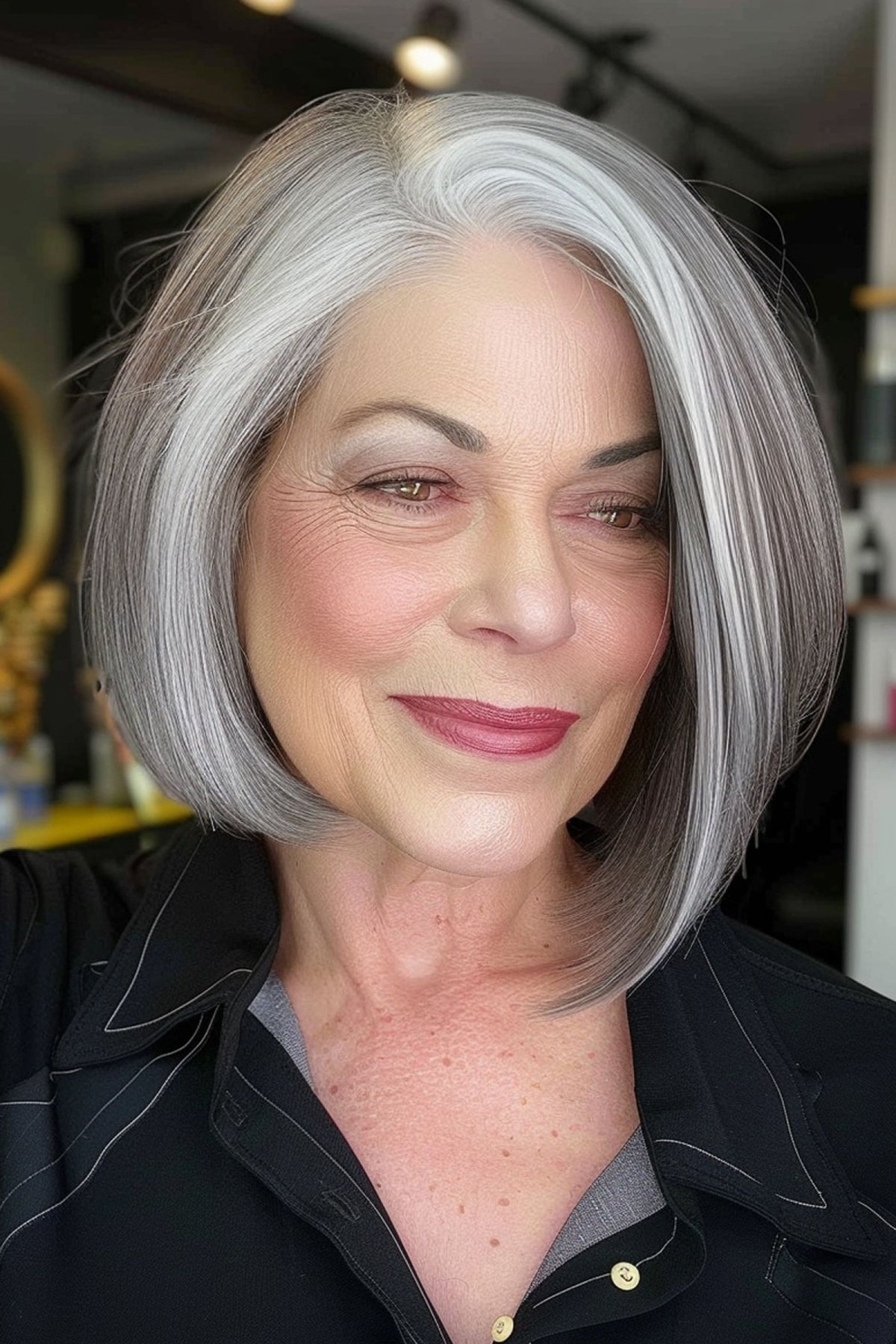 35 Low-Maintenance Bob Haircuts for Women Over 60 with Style